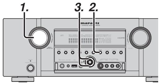 MARANTZ SR 6003 - MODE DE RECHERCHE - 1