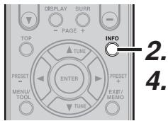 MARANTZ SR 6003 - AFFICHAGE DE LA LISTE DES CANAUX PRÉRÉGLÉS - 2