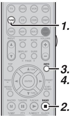 MARANTZ SR 6003 - VÉRIFIER LE CANAL DE PRÉSÉLECTION XM - 1