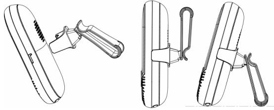 MOTOROLA MBP20 - Clip de ceinture de l'unité parents - 1