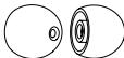 SHURE JSH E3CNC - TYPES DE MANCHONS - 3