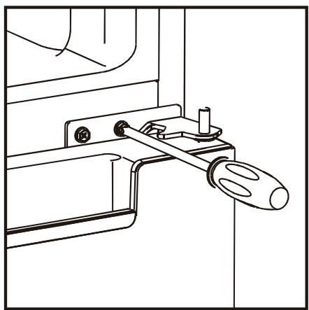 SCHNEIDER SCCB285NFW - Réversibilité de la porte - 9