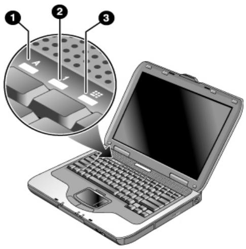 COMPAQ 319954-051 - Voyants d'état - 2