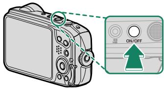 FUJIFILM FINEPIX XP 140 - Allumer et éteindre l'appareil photo - 1