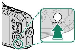 FUJIFILM FINEPIX XP 140 - La touche DISP/BACK - 1
