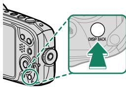 FUJIFILM FINEPIX XP 140 - La touche DISP/BACK - 1