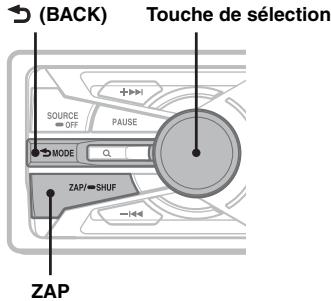 SONY DSX-S100 - Recherche d'une plage en écoutant des passages de plages — ZAPPIN™ - 1