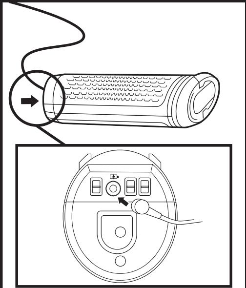 SHARK ICZ260EUS - TRE SÄTT ATT LADDA LITIUMJONBATTERIET - 2