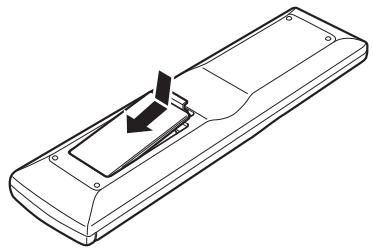 MARANTZ CR-502 - Installation des PILES - 3