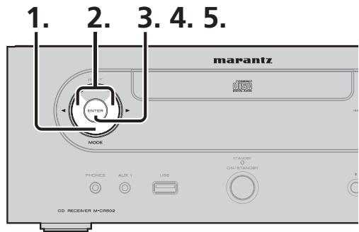 MARANTZ CR-502 - Recherche RDS - 1