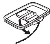 MARANTZ CR-502 - Montage de l'antenne-cadre AM - 2