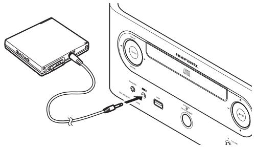 MARANTZ CR-502 - Écoute d'un appareil externe - 1
