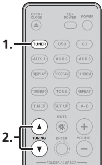 MARANTZ CR-502 - Écoute d'une émission de RADIO - 2
