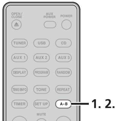 MARANTZ CR-502 - Lecture répétée a-b - 1