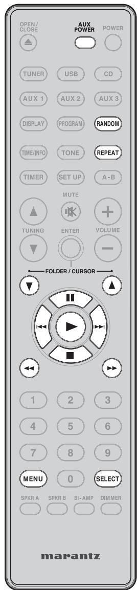 MARANTZ CR-502 - Remarque: - 1