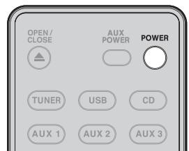 MARANTZ CR-502 - Mise sous tension/mise en VEILLE - 2