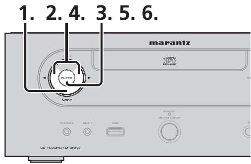 MARANTZ CR-502 - Traffic program SEARCH (recherche TP) - 1