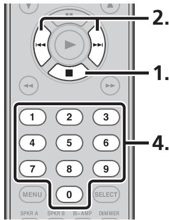 MARANTZ CR-502 - Modification des PLAGES enregistrées pour la lecture programmée - 2