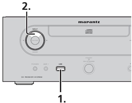 MARANTZ CR-502 - Remarques: - 1