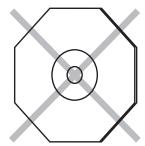 MARANTZ CR-502 - NE PAS Utiliser de disques AYANT des FORMES speciales. - 2