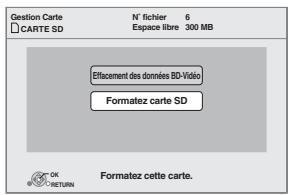 YAMAHA BDS-2900 - Formatage des cartes sd/suppression des données - 1