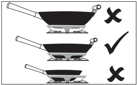 FALCON CDL 110 DFCR - Support spécial de wok - 1