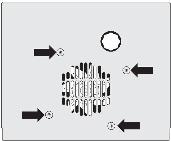 FALCON CDL 110 DFCR - Dépose de la partie arrière interne du four - 1