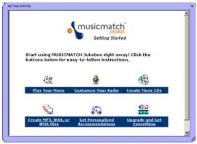 THOMSON PDP 2810 - Lancez le logiciel musicmatch - 2
