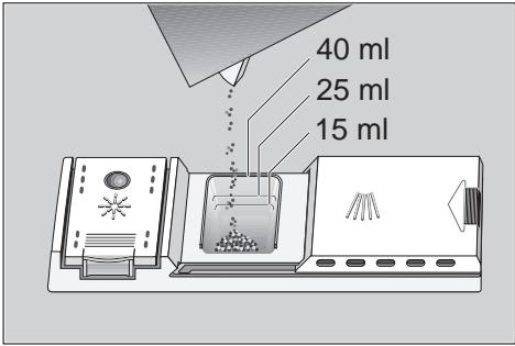 AIRLUX LV 300 - Compartment à détergent avec graduation - 1