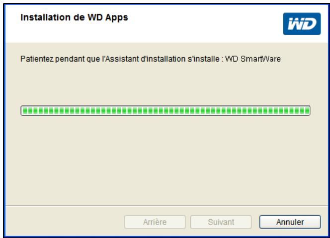 WESTERN DIGITAL WDBMTAOO20BBK-EE - Prise en main du logiciel WD - 3