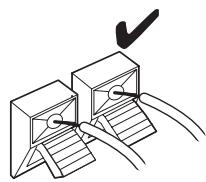 ONKYO HT-S9405 - Précautions concernant le branchement des enceintes - 5