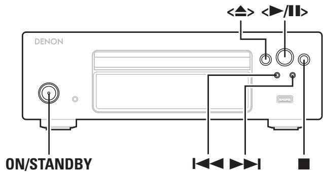 MARANTZ DF 107 SILVER/NOIR - Symboles utilisés pour indiquer les touches dans ce manuel - 1