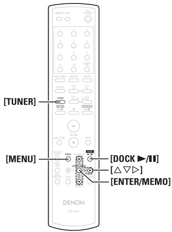 MARANTZ DF 107 SILVER/NOIR - Symboles utilisés pour indiquer les touches dans ce manuel - 1