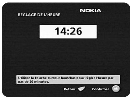 NOKIA 110 - Réglage de l'heure - 1