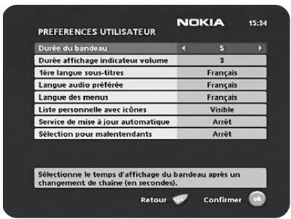 NOKIA 110 - Menu du dossier installer - 2
