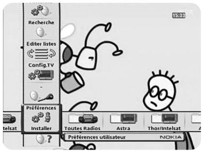 NOKIA 110 - Menu du dossier installer - 1
