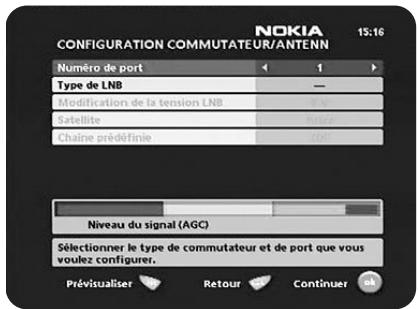NOKIA 110 - Options de recherche automatique - 1