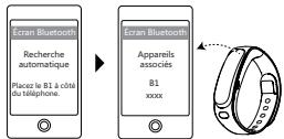 HUAWEI TALKBAND B1 BK - Association avec le téléphone - 2