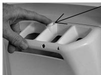 PROLINE TLW 1250 P-E BLANC - Nettoyage du filtre - 6