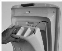 PROLINE TLW 1250 P-E BLANC - Nettoyage du filtre - 7