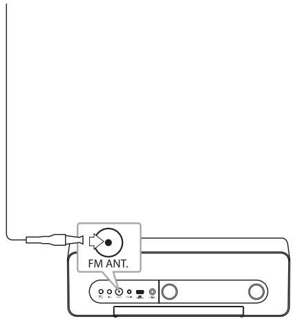 LG ND5520 BTH-RDREV - Branchement de l'antenne - 1