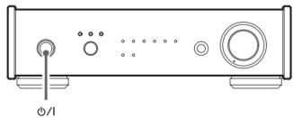 TEAC UD-301 - Appuyez sur la touche de source pour choisir la source d'entrée. - 2