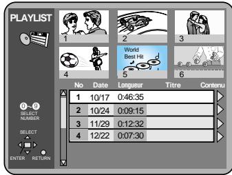 PANASONIC DVD LV 50 ARGENT - Lecture d'une liste de lecture - 1