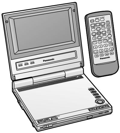 PANASONIC DVD LV 50 ARGENT - Lecteur DVD/CD portatif - 1