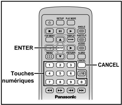 PANASONIC DVD LV 50 ARGENT - Modification des réglages - 4