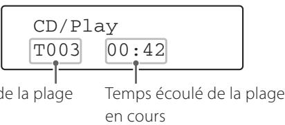 TEAC CR-H500NT B - Appuyez sur la touche lecture/pause (▶/III) pour démarrer la lecture. - 2