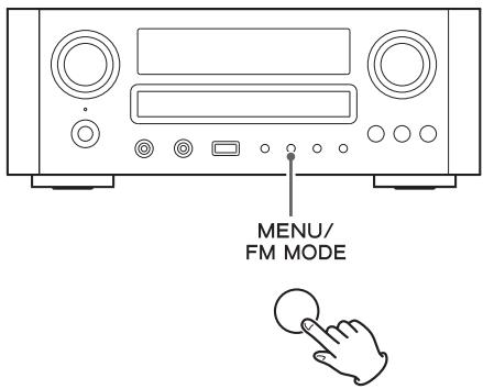 TEAC CR-H500NT B - Mode FM - 1