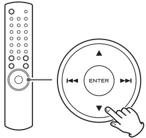 TEAC CR-H500NT B - Appuyez sur les touches de défilament ( /) pour sélectionner une plage ou un fichier. - 1