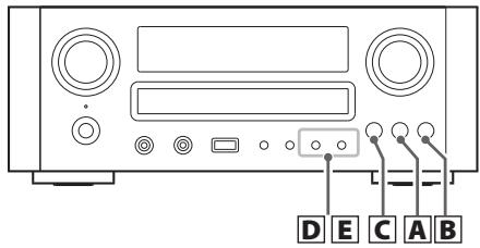 TEAC CR-H500NT B - Appuyez sur la touche lecture/pause ( / ) - 2