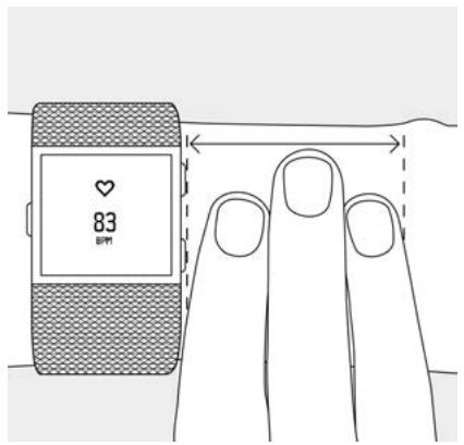 FITBIT SURGE S TANGERINE - Comment le porter ? - 2